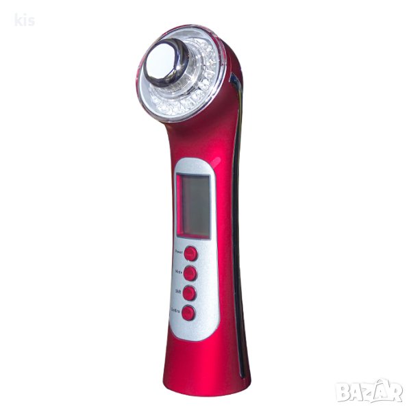 Козметичен уред 4 в 1 Ултразвук, Йонофореза, Фотон и Вибрационен масаж модел MX-N47, снимка 1