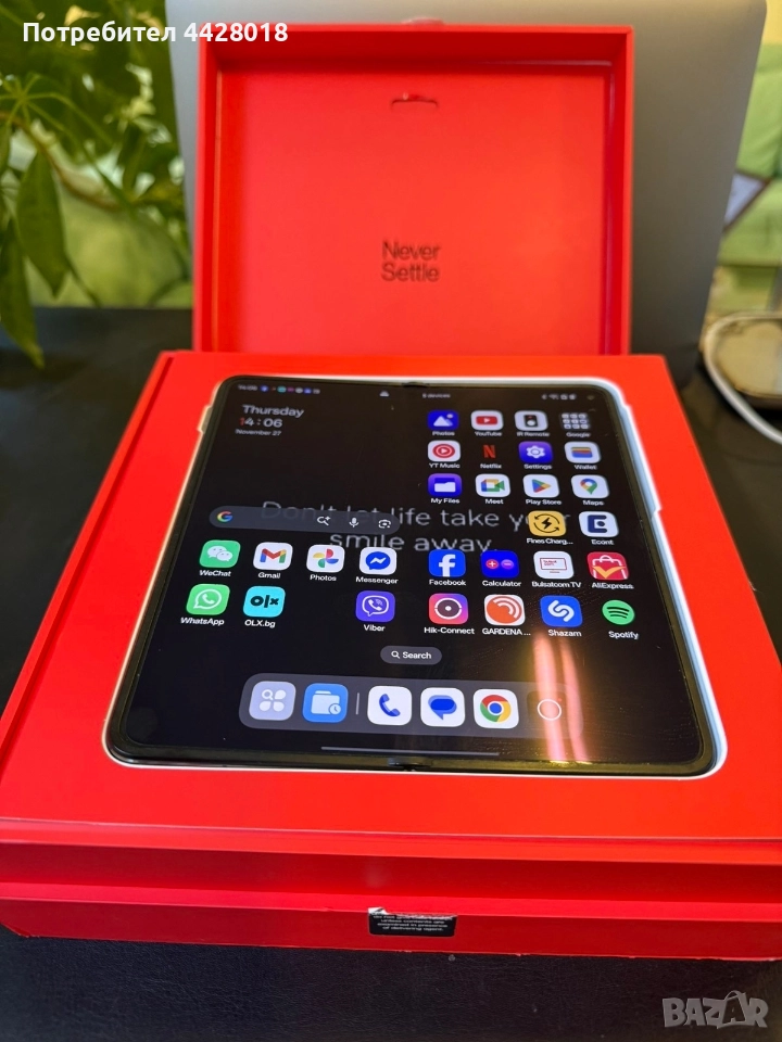 BPFR* Продава OnePlus Open/512 GB, снимка 1