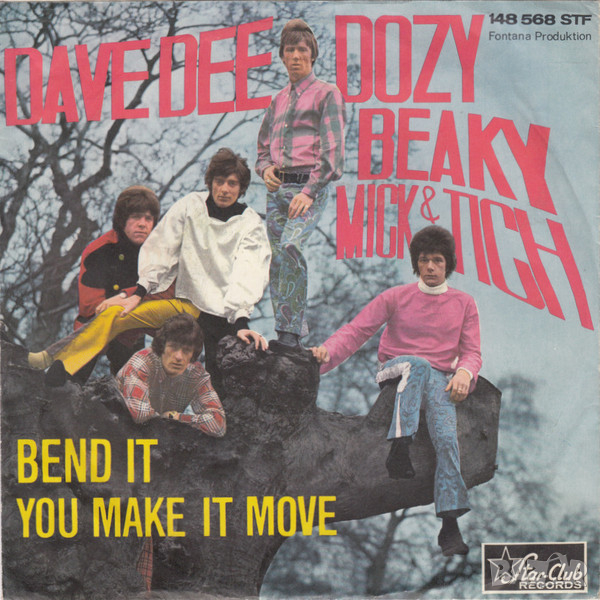 Грамофонни плочи Dave Dee, Dozy, Beaky, Mick & Tich – Bend It / You Make It Move 7" сингъл, снимка 1