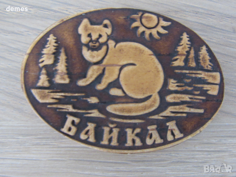 Автентичен магнит от езерото Байкал, Русия-серия-18, снимка 1