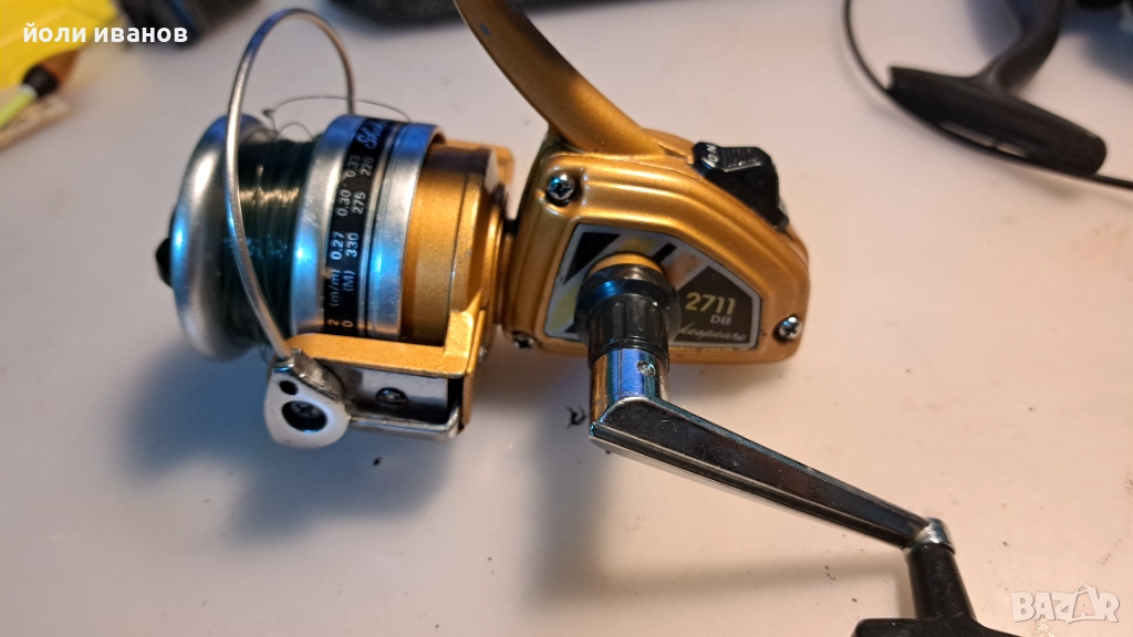 Shakespeare 2711 и 2411-ретро метални макари за дъно, снимка 1