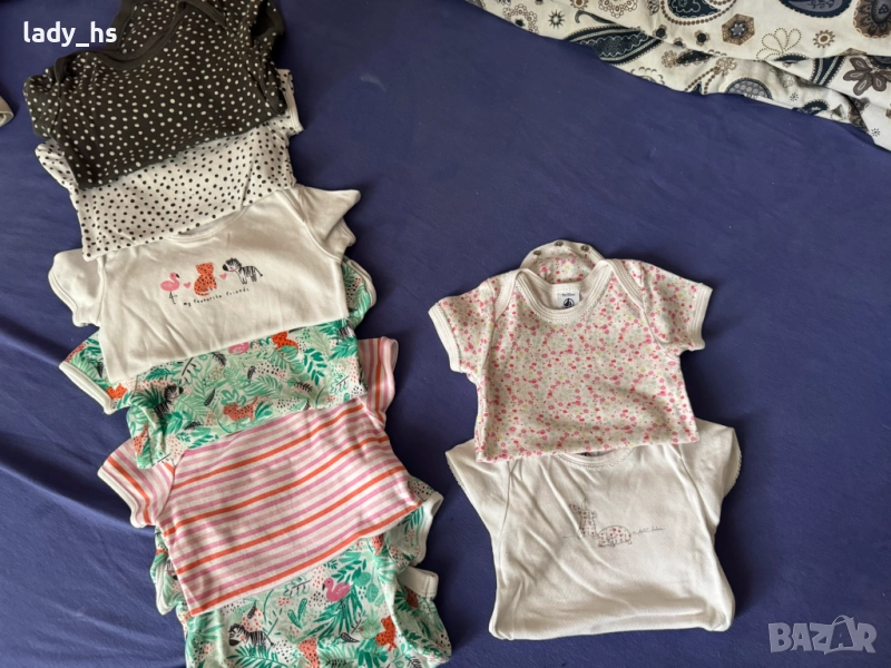 Бебешки бодита с къс ръкав, снимка 1