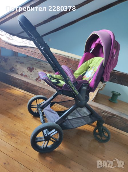 Бебешка количка с 2 коша , снимка 1