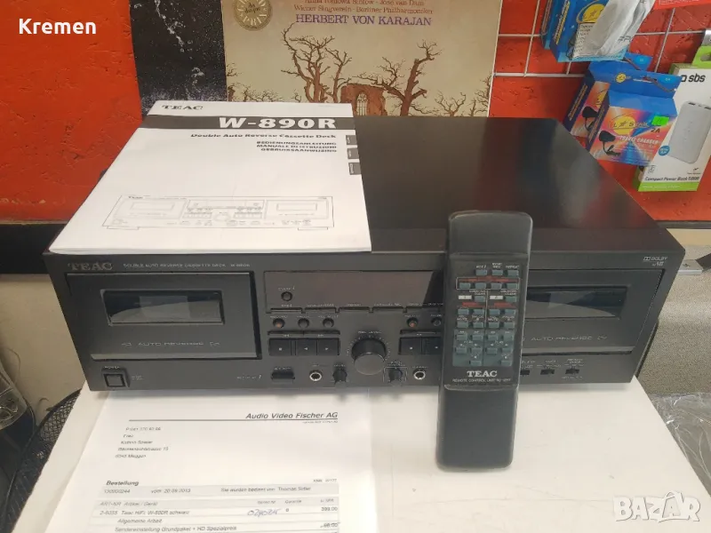 Дек TEACH W-890R, снимка 1