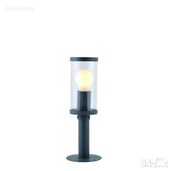 LED Градинско тяло E27 IP44 40cm Антрацит, снимка 1