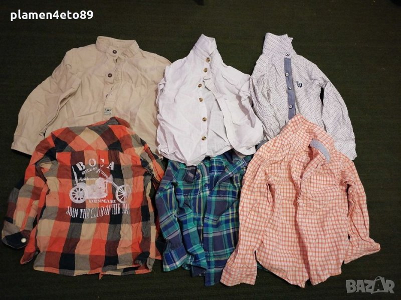 Ризи за момче 12-18 м(80-86 см) , снимка 1