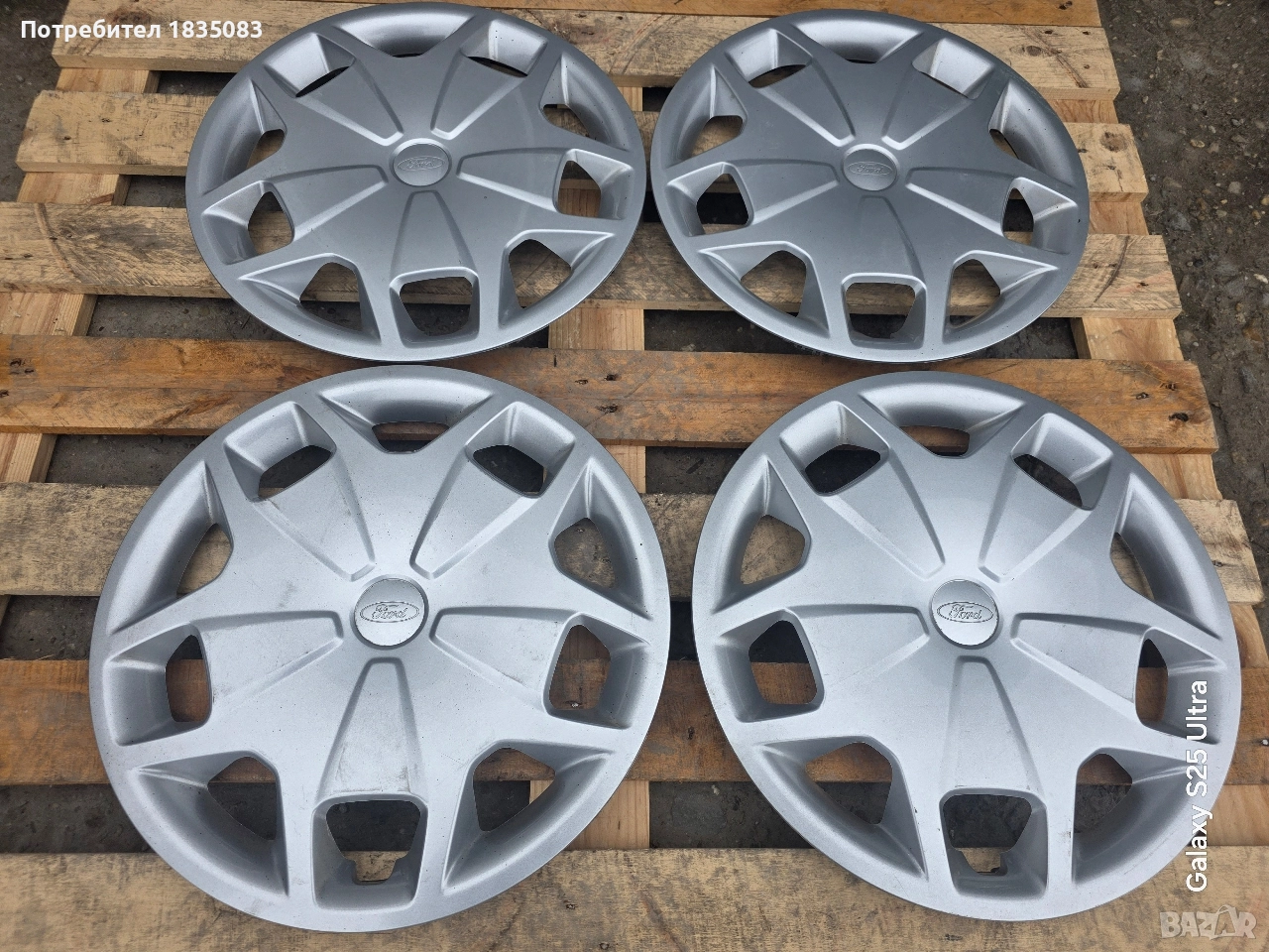 Оригинални тасове Ford Transit Custom 16 цола, снимка 1