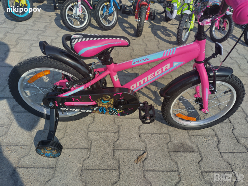 Детски велосипед 16" MASTER розов, снимка 1