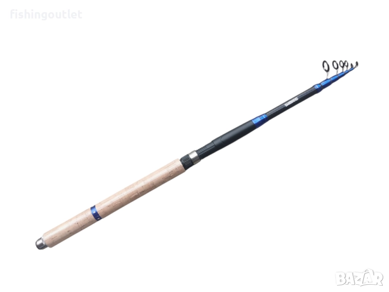 Карбонов телескоп за спининг и плувка Shimano, снимка 1