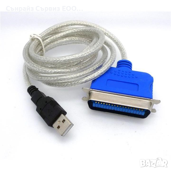 Кабел USB to Parallel port, снимка 1