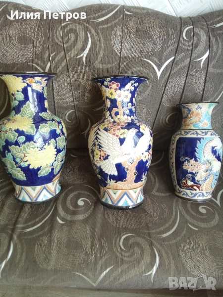 китайски керамични вази , снимка 1