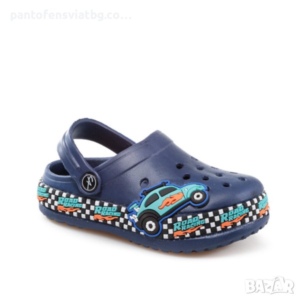 Детски чехли тип крокс GRAND ATTACK синьо кола, снимка 1