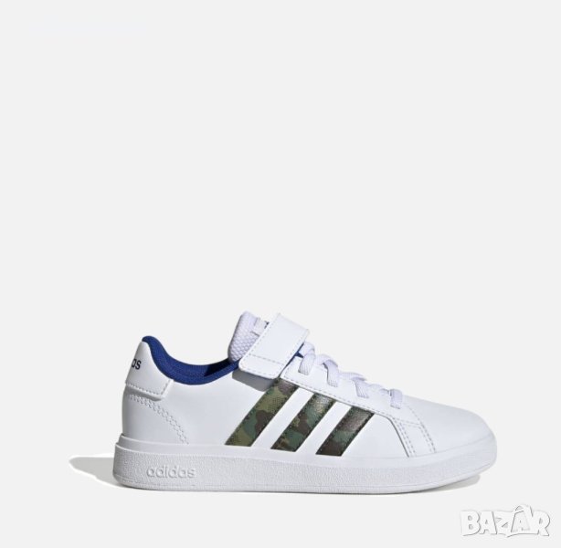 НАМАЛЕНИЕ!!! Детски маратонки Grand Court 2.0 White/Navy GV6809, снимка 1