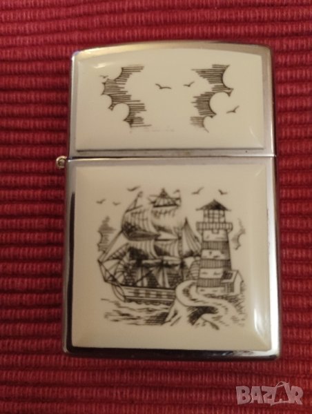 Запалка ZIPPO Bradford с кожен калъф. , снимка 1