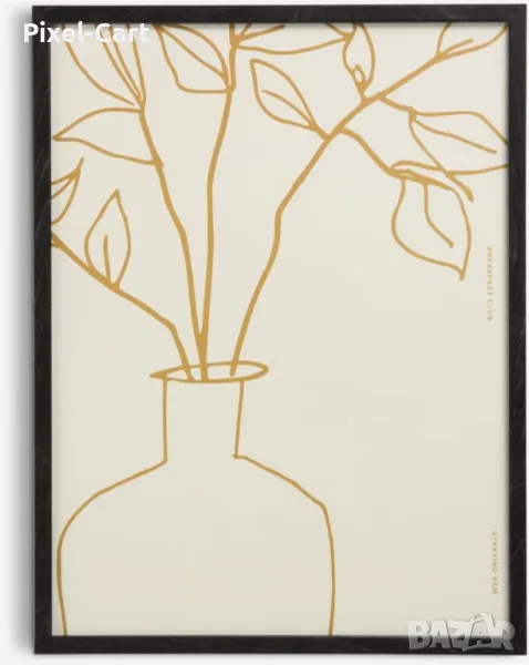 0174 Рамка за снимка 30x40см черна, снимка 1