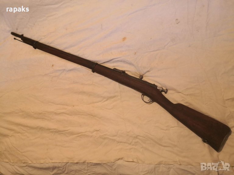 приклад за пехотна пушка Бердана 2. карабина, Б2. гривни, затилък, снимка 1