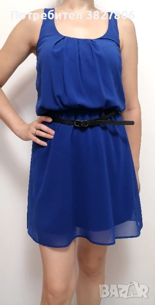 Лятна рокля с дантелен гръб, снимка 1