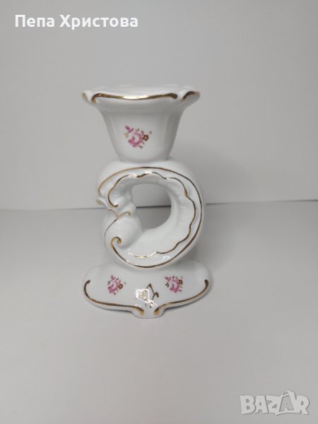 Немски порцеланов свещник , снимка 1