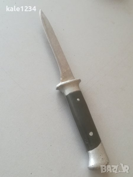 Стар български нож. Туристически. Тип бранник. , снимка 1