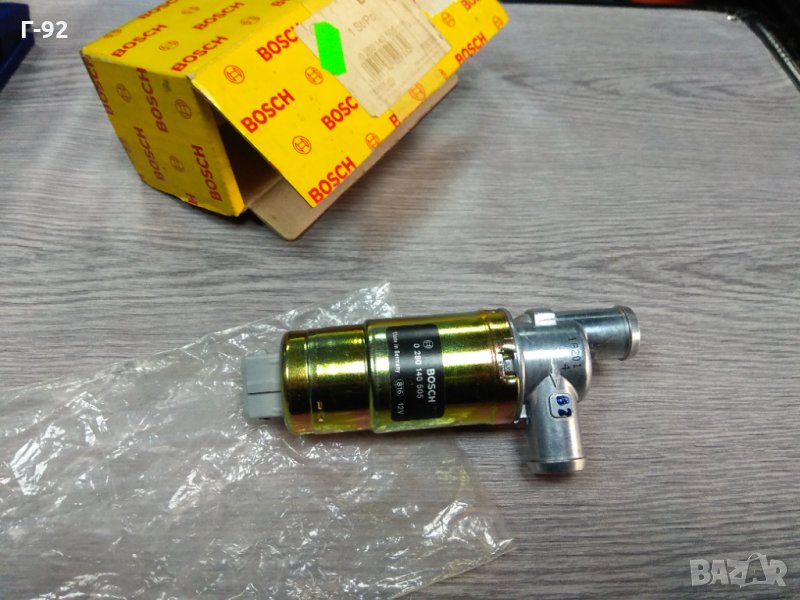 0280140505**НОВО**BOSCH**Регулиращ клапан на свободния ход, захранване с въздух**, снимка 1