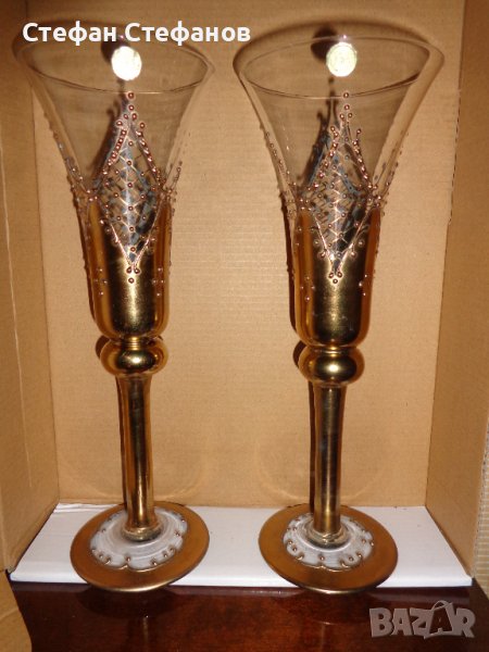 Ритуални чаши за сватбено тържество, снимка 1