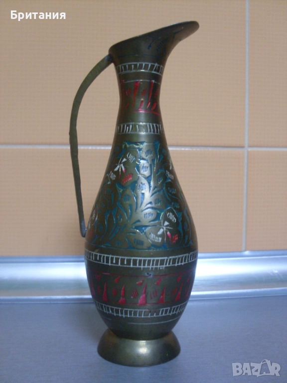 Бронзов съд- кана, снимка 1