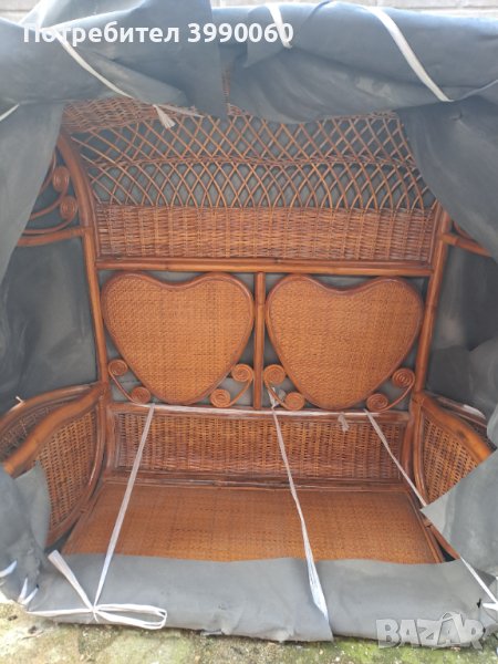 Продава двуместна градинска люлка, снимка 1