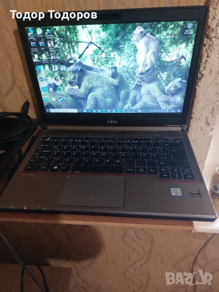 Продавам лаптоп fujitsu в много добро състояние, снимка 1
