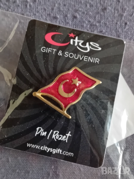 Значка с турското знаме, снимка 1