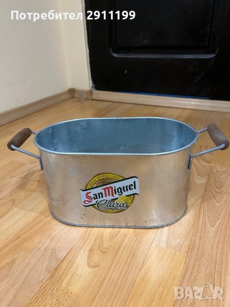 Метална кофа San Miguel, снимка 1
