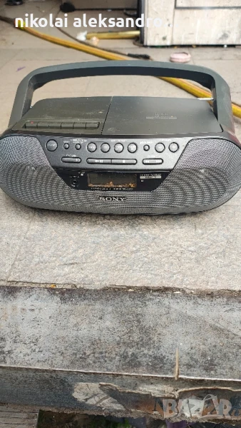 радио касетофон и Сиди сони, снимка 1