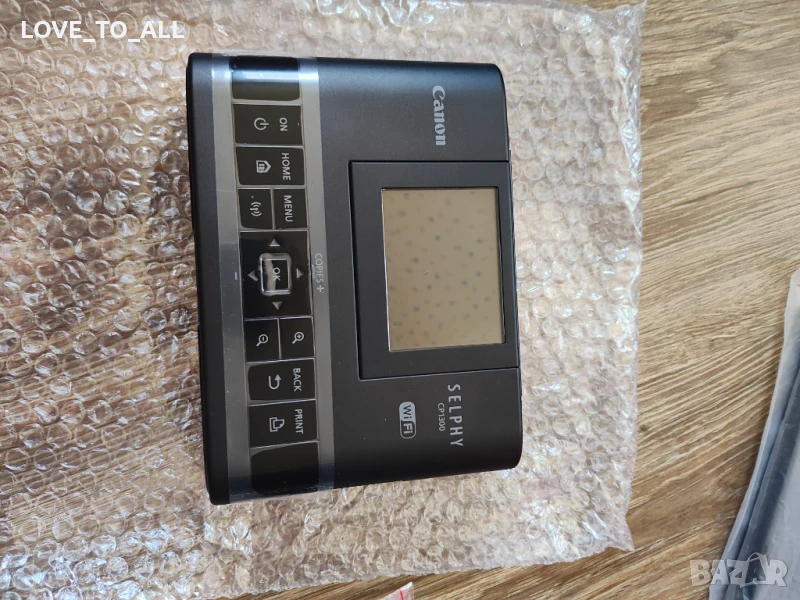 Фото принтер Canon Selphy CP1300 WiFi, AirPrint, Черен, снимка 1