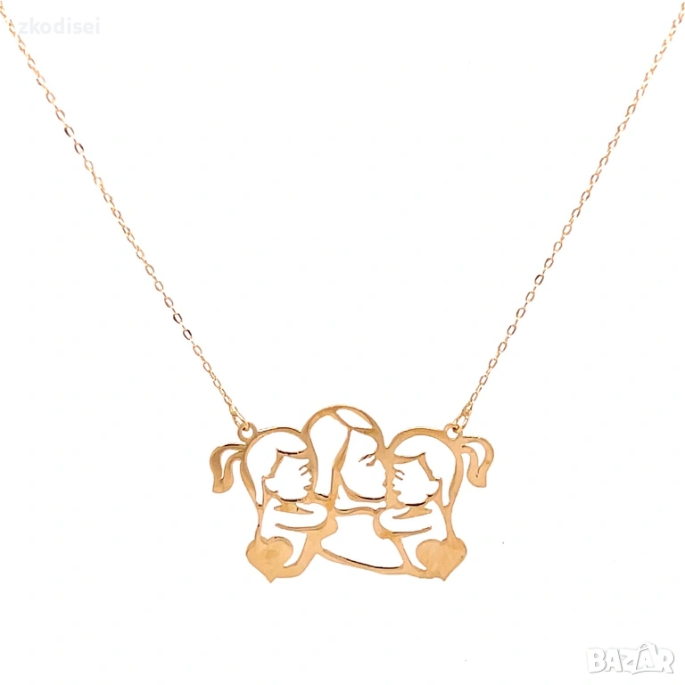 Златно колие 1,21гр. 42,0см. 14кр. проба:585 модел:36324-3, снимка 1