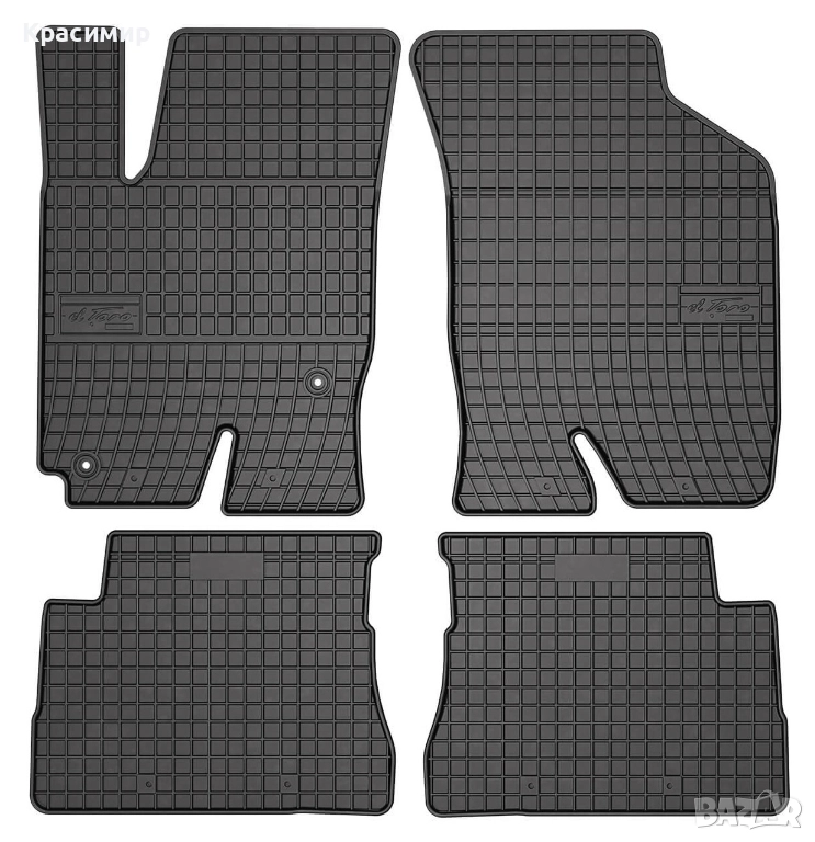 Гумени стелки за Hyundai Getz 2002-2011г, снимка 1