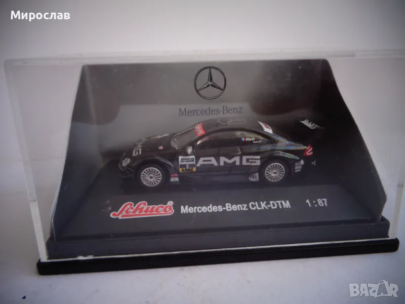 1:87 H0 SCHUCO MERCEDES BENZ CLK КОЛИЧКА РАЛИ МОДЕЛ ИГРАЧКА, снимка 1