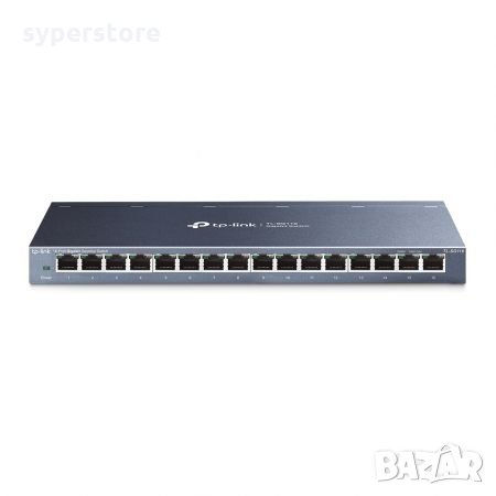 Суич TP-Link TL-SG116 16-портов Gigabit Настолен комутатор 23.8Mpps, снимка 1
