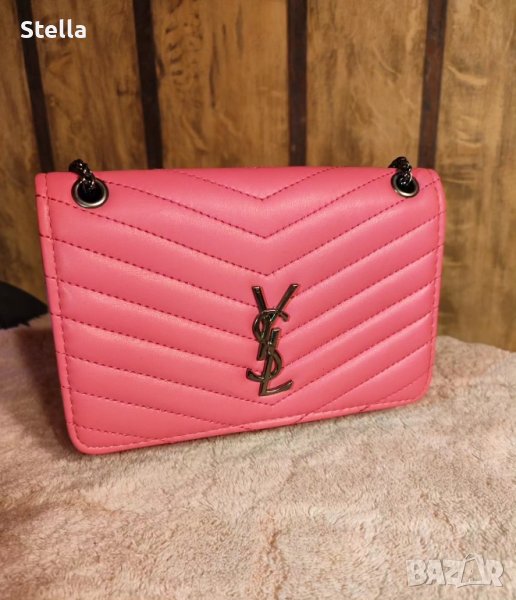 Розова чанта YSL, снимка 1