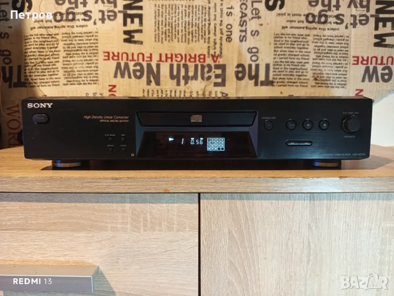 СД-Плейър"SONY"CDP-XE370, снимка 1