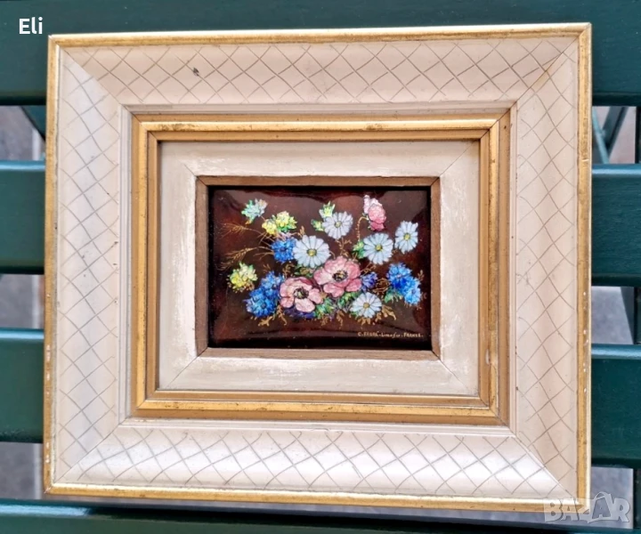 Картина емайл Камий Форе, снимка 1