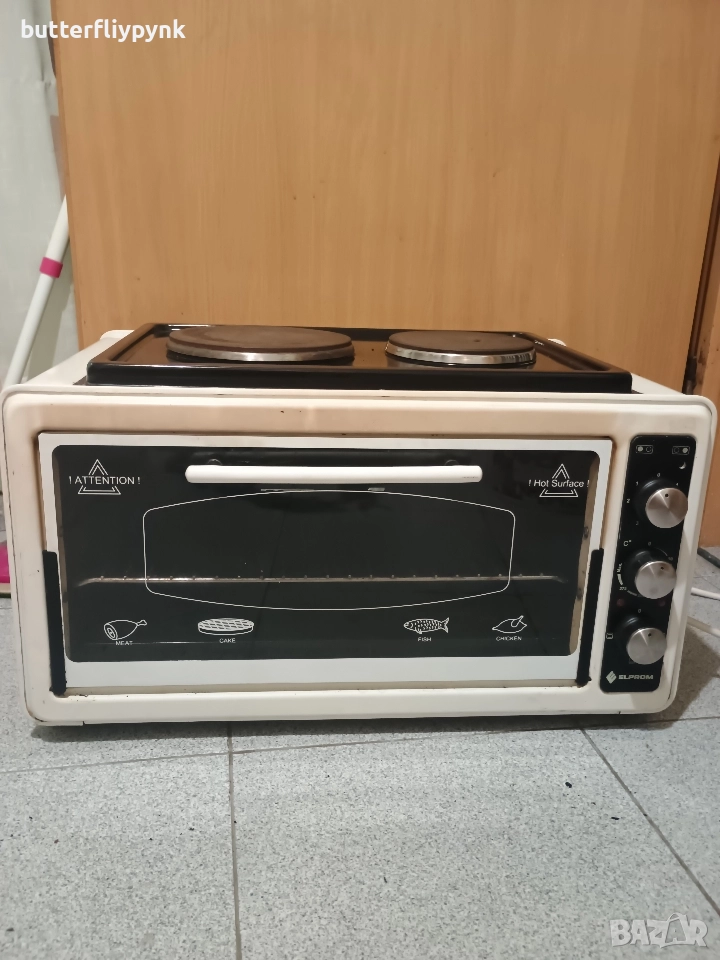 Малка фурна с котлони , снимка 1