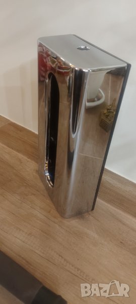 Иноксов диспенсър за хартия за ръце , снимка 1