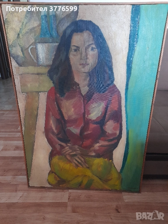 Рисувана голяма картина, снимка 1