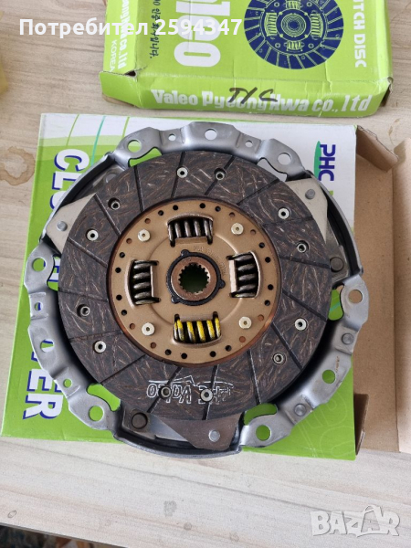 DAEWOO CHEVROLET TICO MATIZ 0.8CC ФЕРОДОВ+ПРЕТИСКАТЕЛЕН ДИСК VALEO PHC KOREA , снимка 1