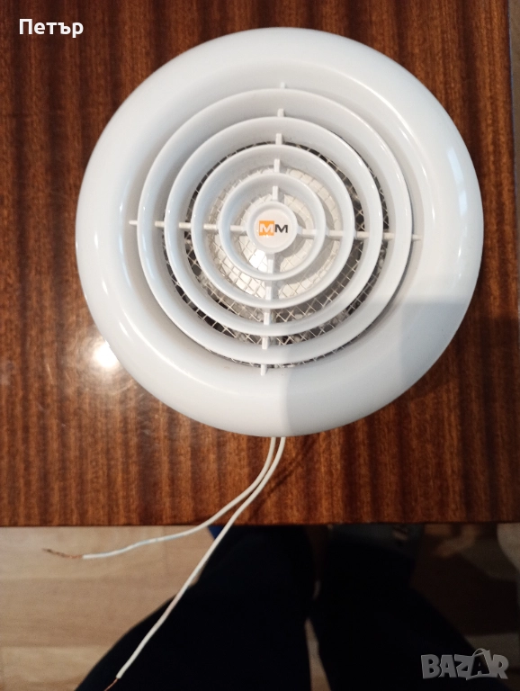 Битов вентилатор с клапа за баня , снимка 1