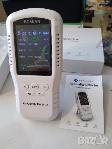 Детектор за качеството на въздуха BOSEAN T-Z01PRO, снимка 16 - Друга електроника - 55968884