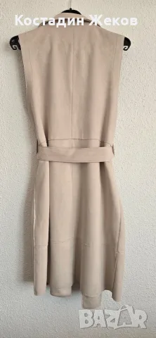 Нов. Дамски елек от изкуствен велур на Zara , снимка 2 - Елеци - 55890645