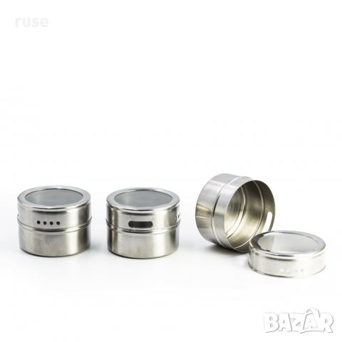 НОВИ! Прибори за готвене с поставка и бурканчета за подправки 2в1, снимка 5 - Аксесоари за кухня - 38637270