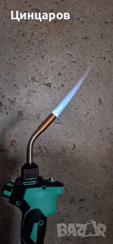 Горелка с набор 3бр, човки/рамена, бутилка 1кг. пропан-бутан, маркуч , снимка 3 - Други машини и части - 53717247