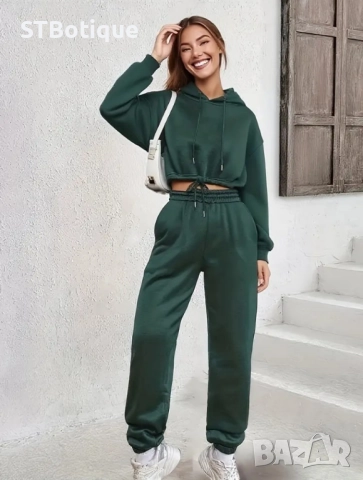 🖤 Дамски комплект суичър и джогери – STBoutique 🖤, снимка 4 - Спортни екипи - 51940717