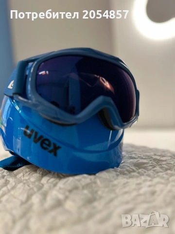 Детска каска и очила UVEX, снимка 6 - Други - 53083626